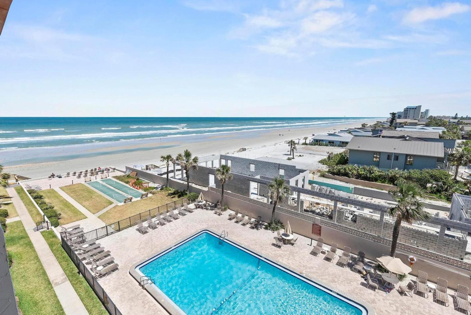 507- Ocean View 2 Bedroom Top Floor New Smyrna Beach Exterior photo