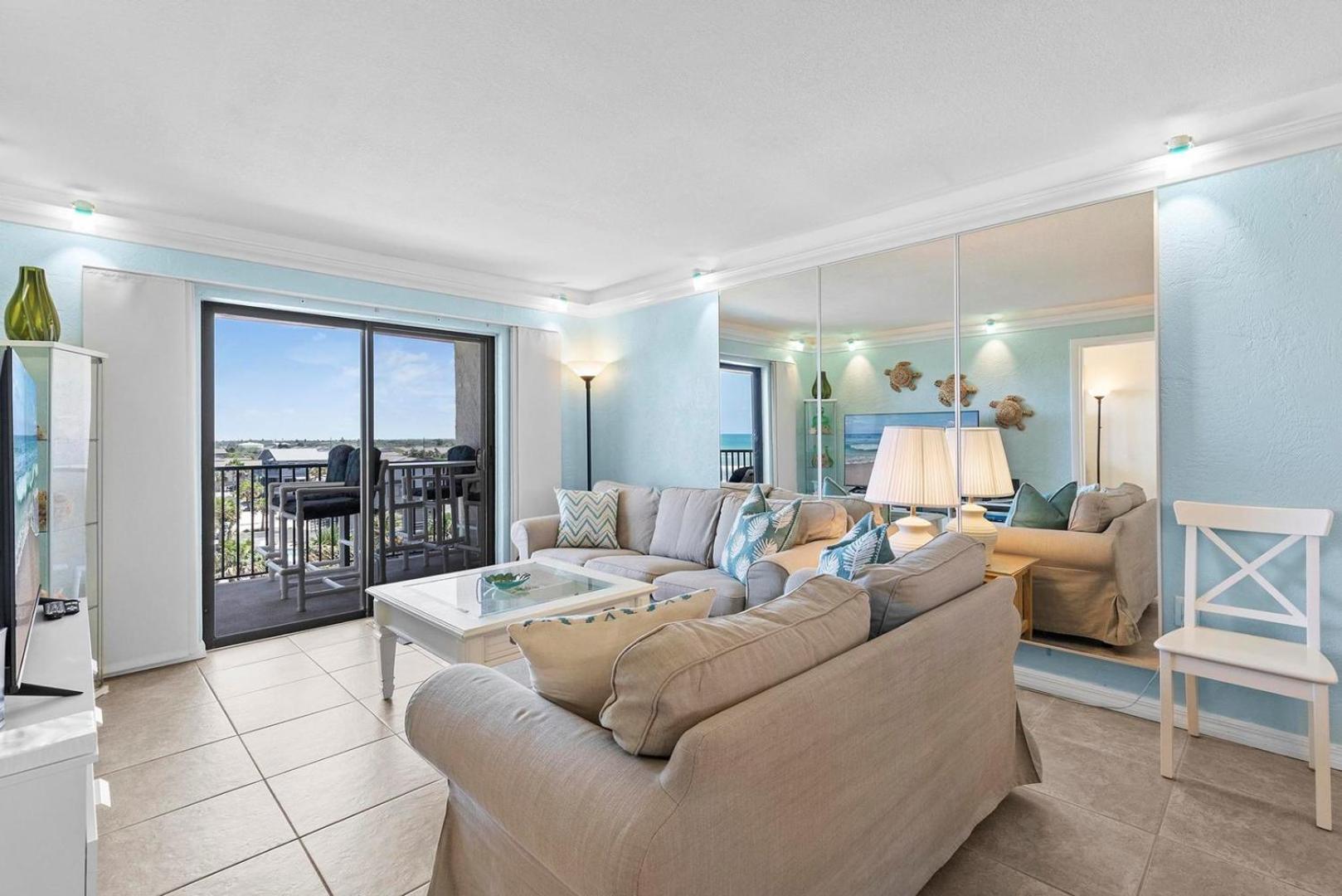 507- Ocean View 2 Bedroom Top Floor New Smyrna Beach Exterior photo